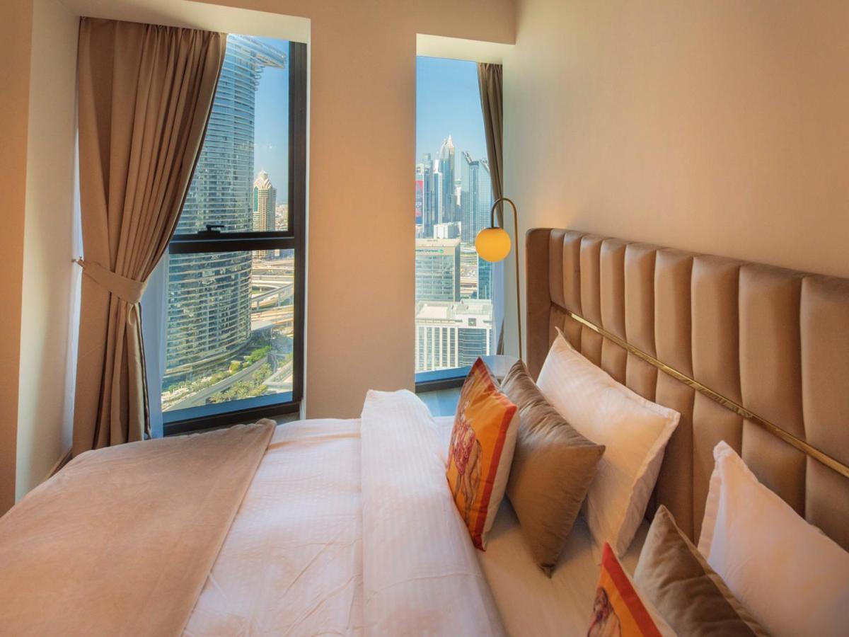 شقة First Class 3Br With Full Dubai Skyline & Sea View المظهر الخارجي الصورة