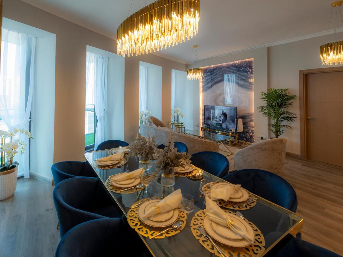 شقة First Class 3Br With Full Dubai Skyline & Sea View المظهر الخارجي الصورة