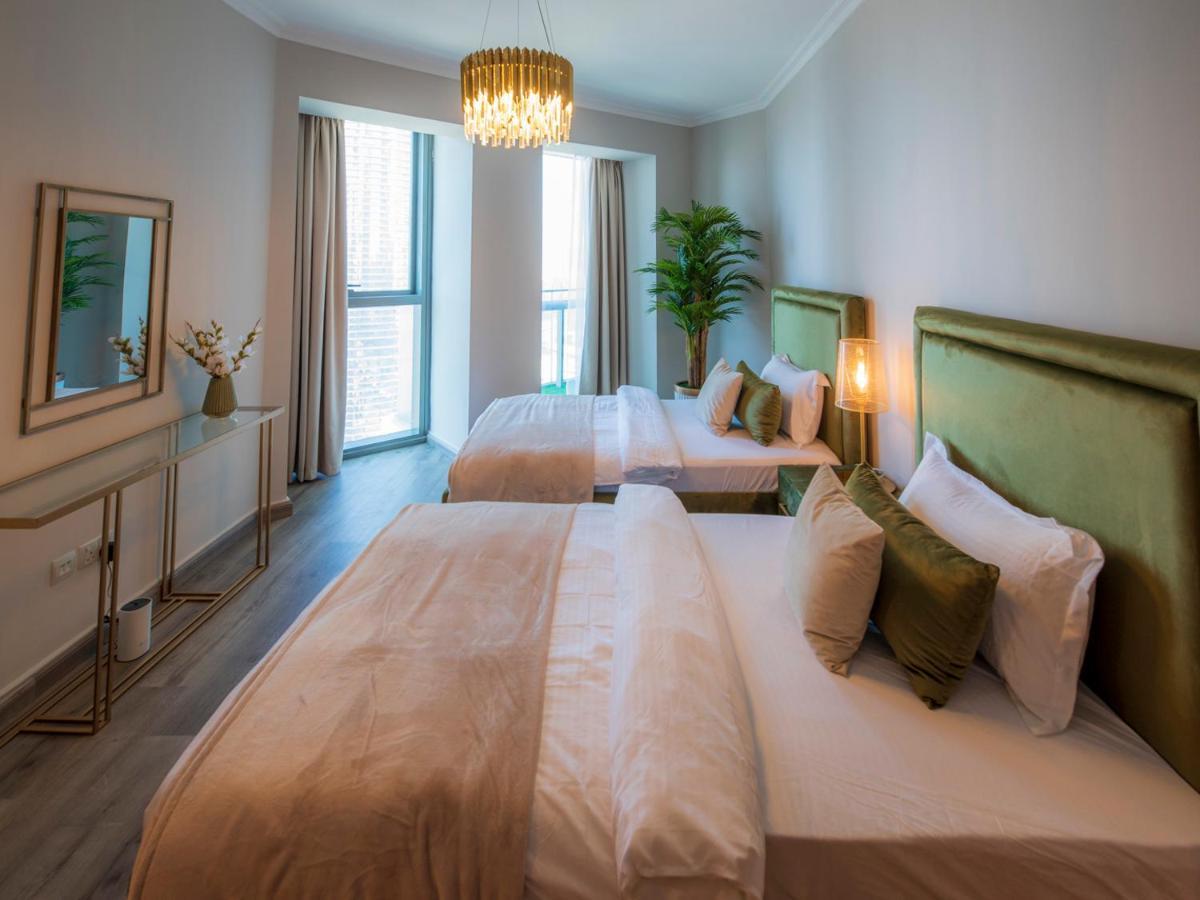 شقة First Class 3Br With Full Dubai Skyline & Sea View المظهر الخارجي الصورة