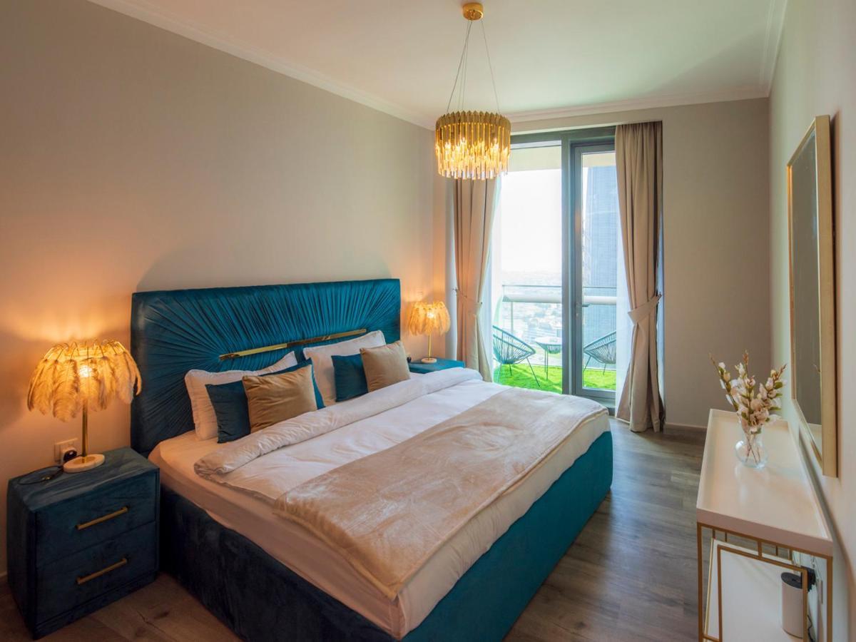 شقة First Class 3Br With Full Dubai Skyline & Sea View المظهر الخارجي الصورة